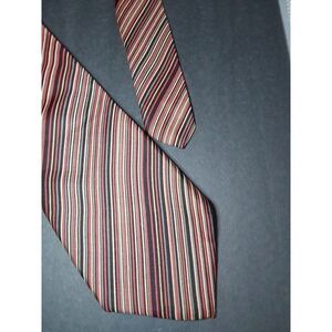 Vtg Pierre Cardin‎ Men's Silk Tie Multicolor Striped Necktie USA